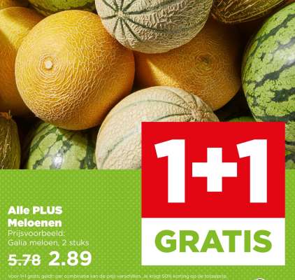 Alle PLUS Meloenen