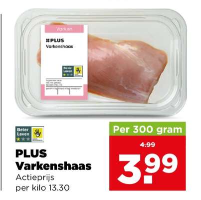 PLUS Varkenshaas
