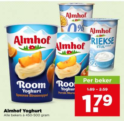 Almhof yoghurt