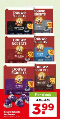 Douwe Egberts koffiecups