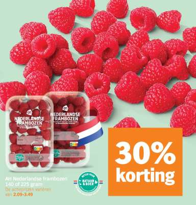 AH Nederlandse frambozen