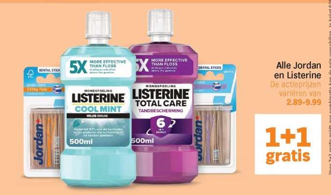 Jordan en Listerine