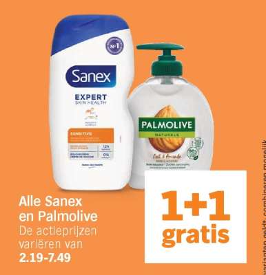 Sanex en Palmolive
