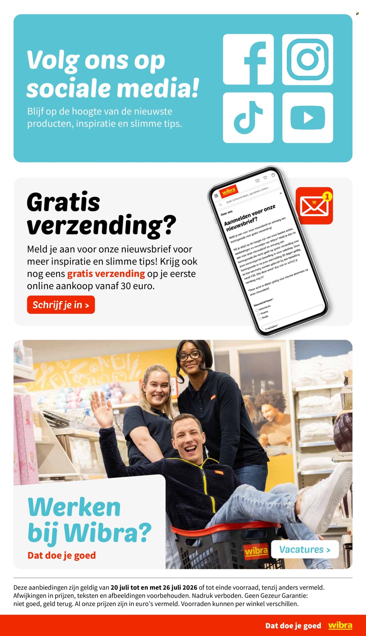 Wibra-aanbieding - 20.7.2026 - 26.7.2026. Pagina 19