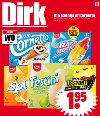 Ola handijs of Cornetto