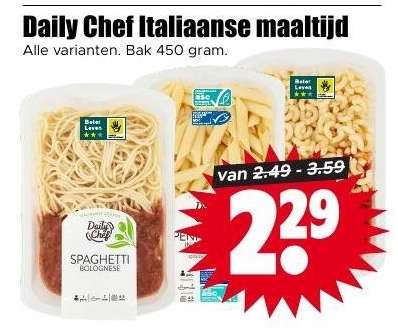 Daily Chef Italiaanse maaltijd