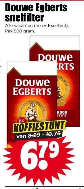 Douwe Egberts snelfilter