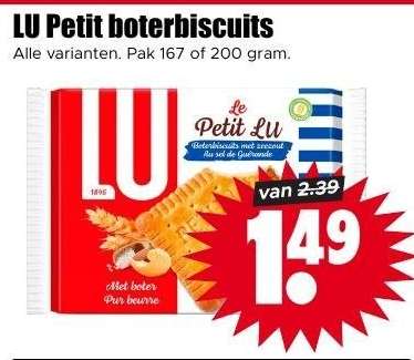 LU Petit boterbiscuits