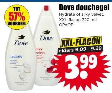 Dove douchegel
