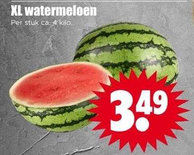 XL watermeloen
