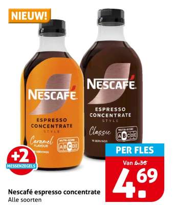 Nescafé espresso concentrate