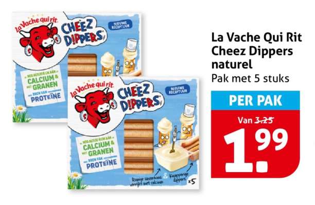 La Vache Qui Rit Cheez Dippers naturel