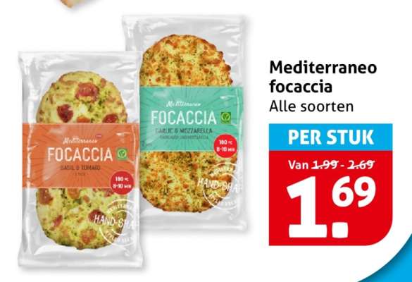 Mediterraneo focaccia