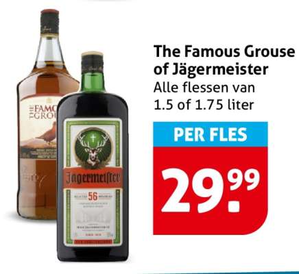 The Famous Grouse of Jägermeister