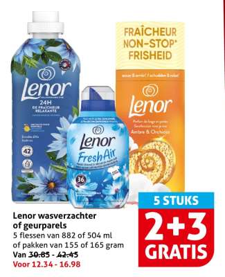 LENOR Wasverzachter of geurparels