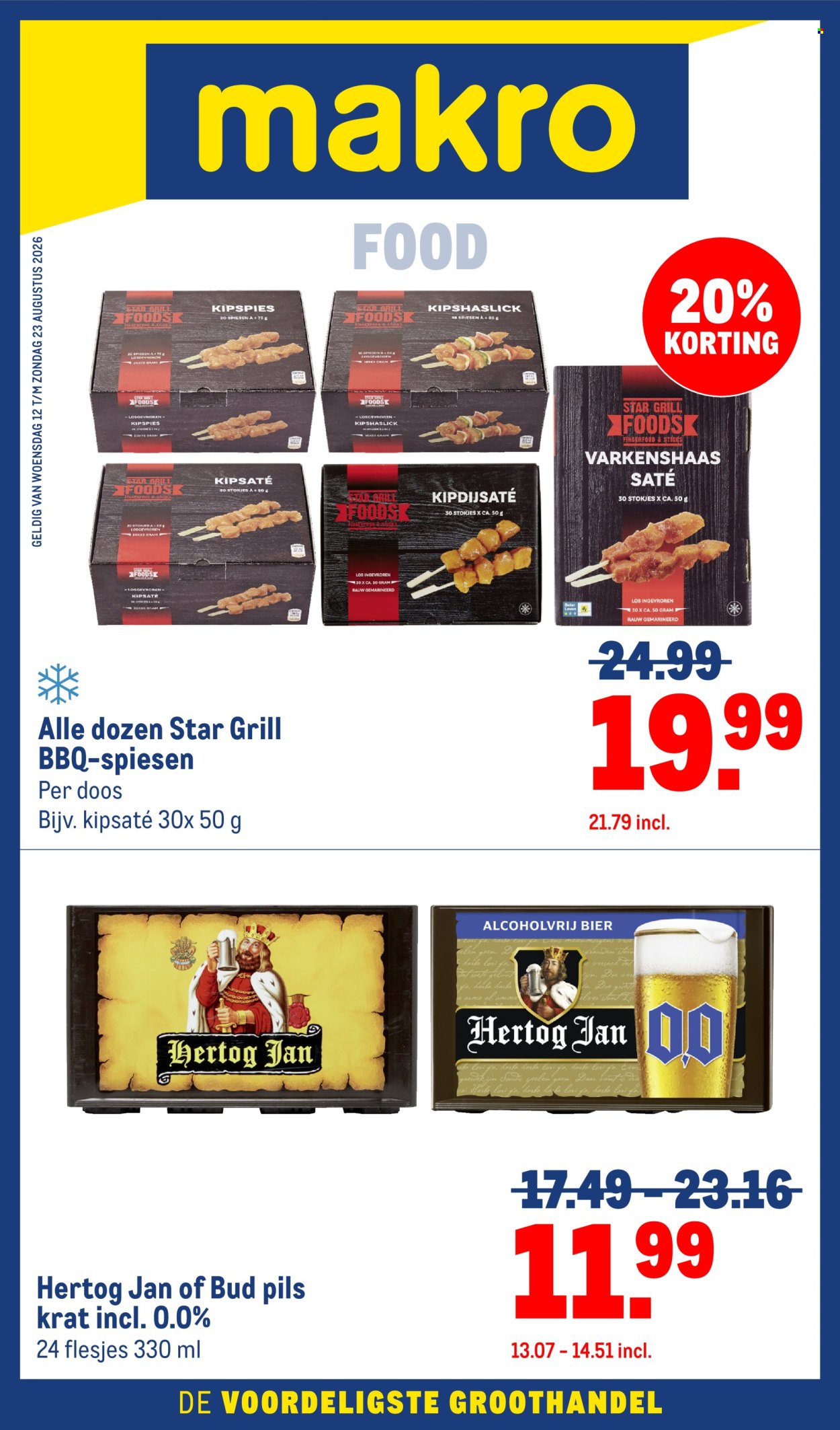 Makro-aanbieding - 12.8.2026 - 23.8.2026. Pagina 1