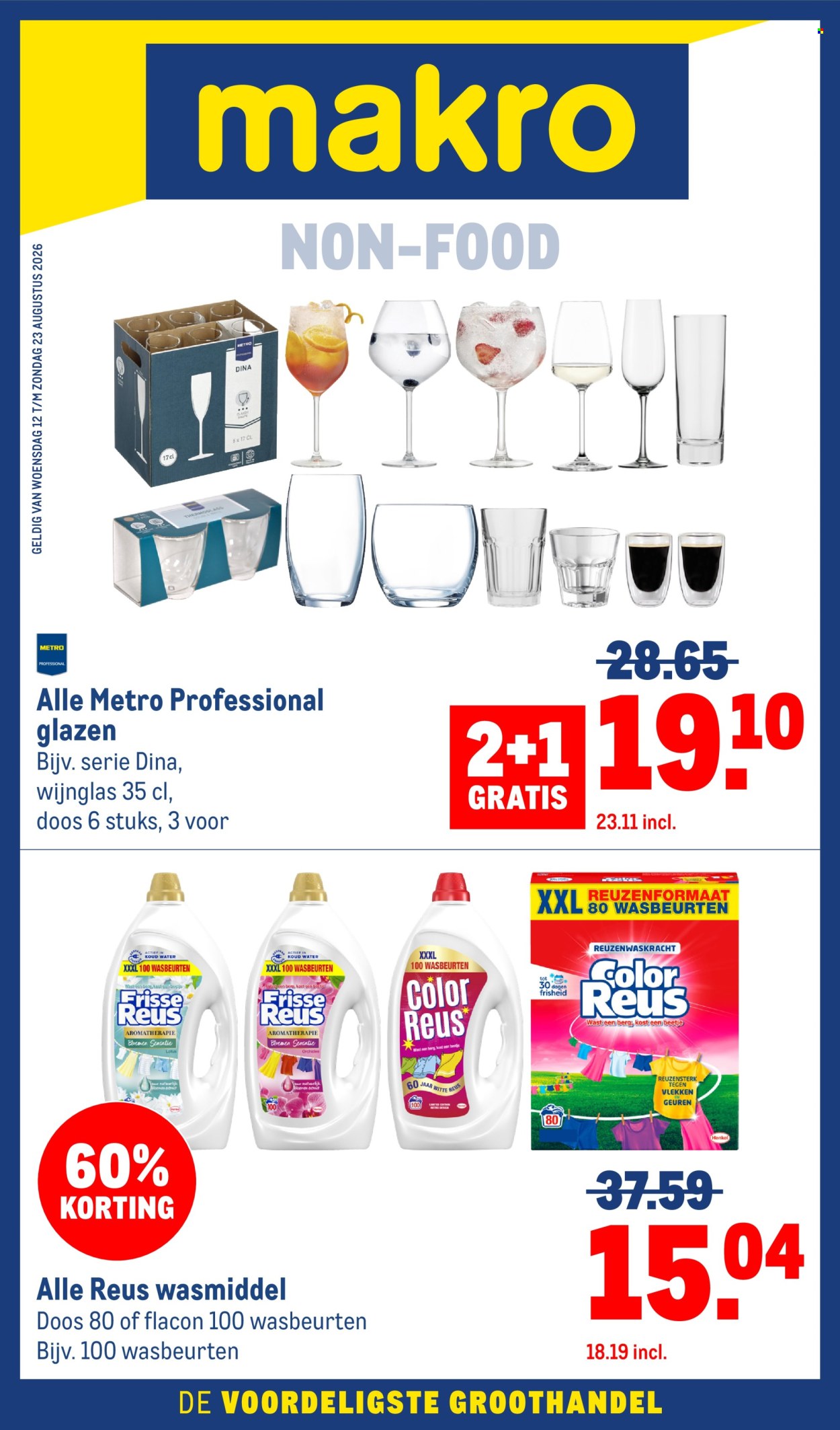 Makro-aanbieding - 12.8.2026 - 23.8.2026. Pagina 1