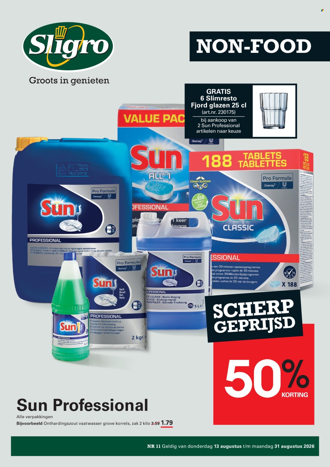 Sligro-aanbieding - 13.8.2026 - 31.8.2026. Pagina 61