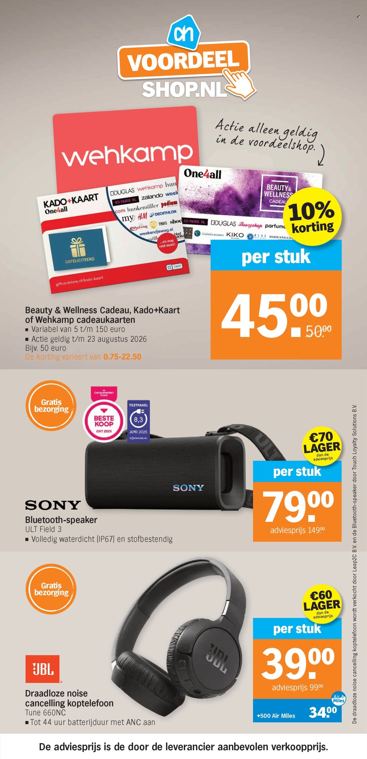 Albert Heijn-aanbieding - 17.8.2026 - 23.8.2026. Pagina 39