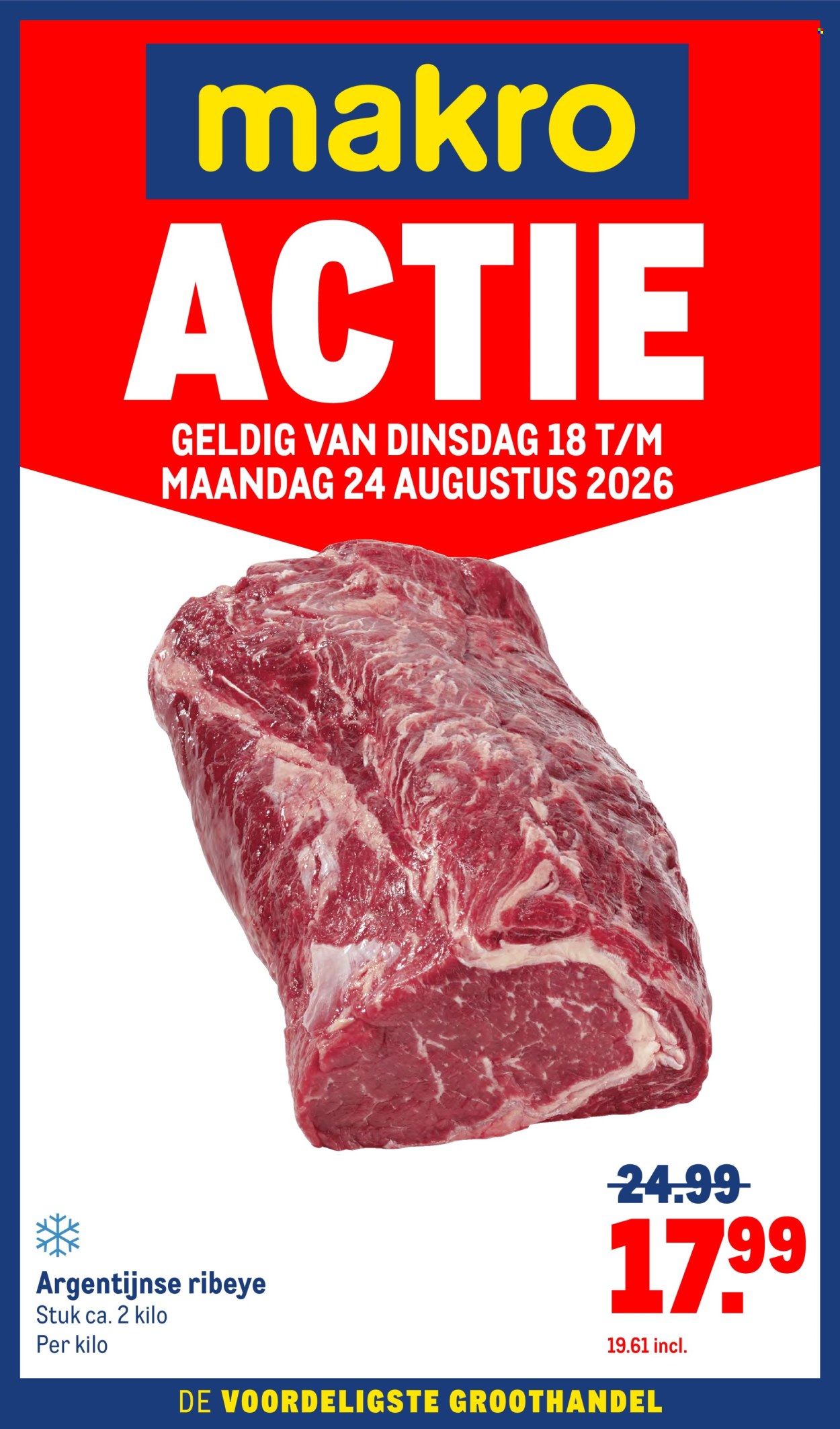 Makro-aanbieding - 18.8.2026 - 24.8.2026. Pagina 1