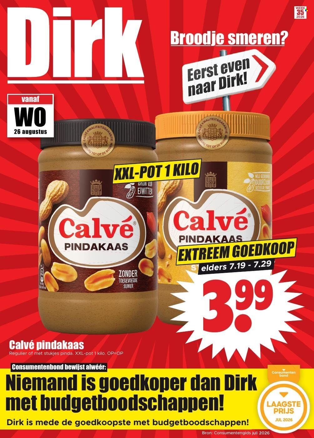 Dirk-aanbieding - 26.8.2026 - 1.9.2026. Pagina 1