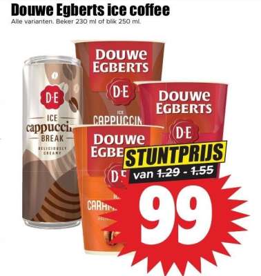 Douwe Egberts ice coffee