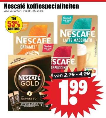 Nescafé koffiespecialiteiten