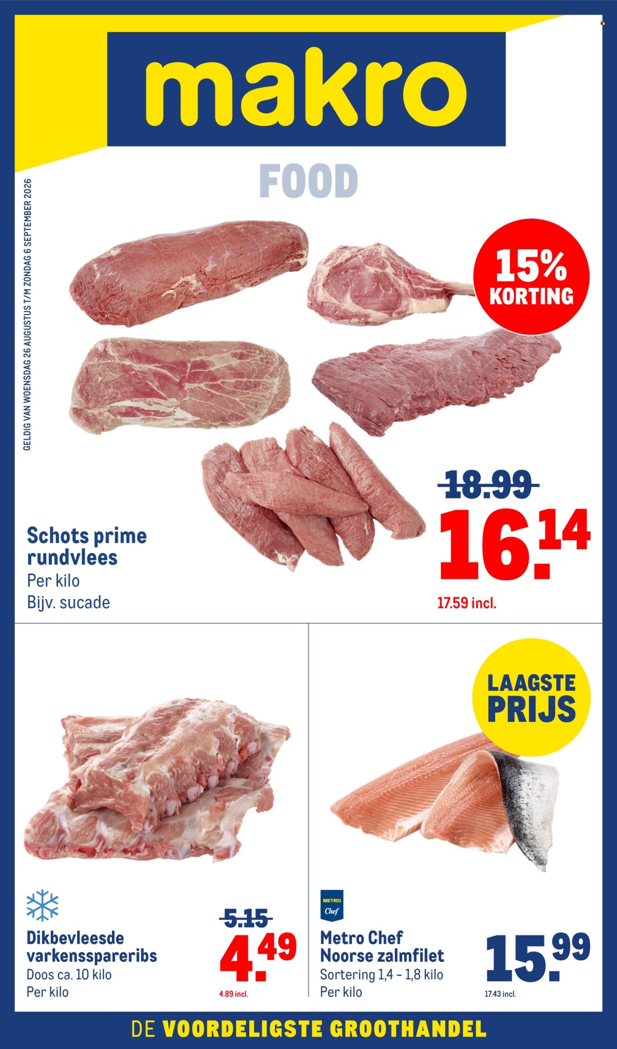 Makro-aanbieding - 26.8.2026 - 6.9.2026. Pagina 1