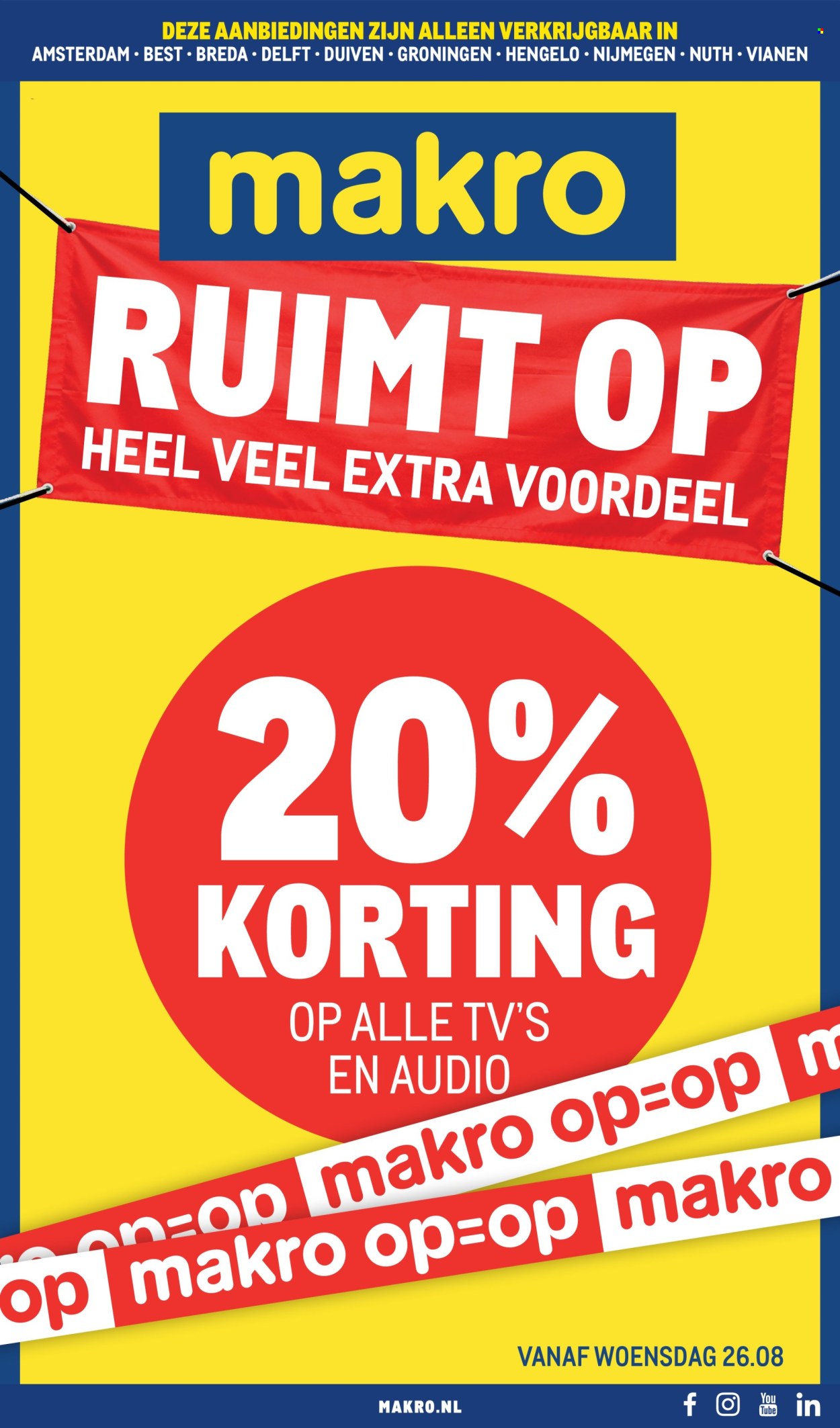 Makro-aanbieding - 26.8.2026 - 6.9.2026. Pagina 29