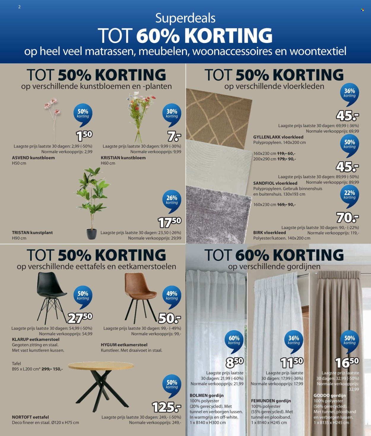 JYSK-aanbieding - 25.8.2026 - 23.9.2026. Pagina 2