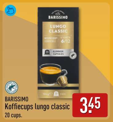 BARISSIMO Koffiecups lungo classic