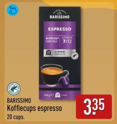 BARISSIMO Koffiecups espresso