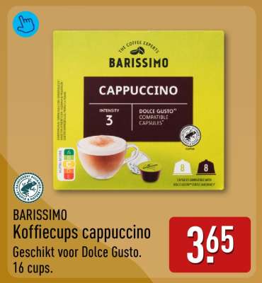 BARISSIMO Koffiecups cappuccino