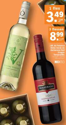 J.M. da Fonseca Vinho Verde en Berberana Red Dragon Tempranillo