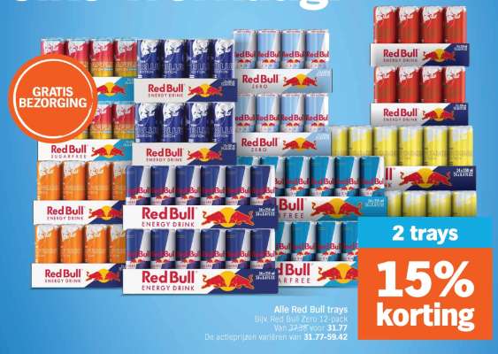 Red Bull trays