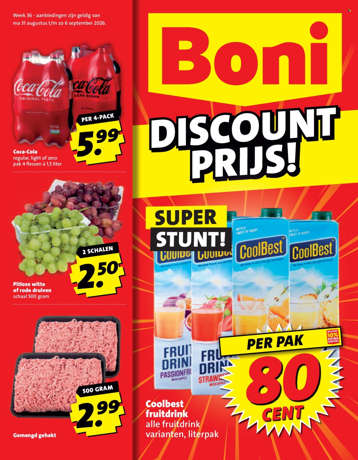 Boni-aanbieding - 31.8.2026 - 6.9.2026. Pagina 1