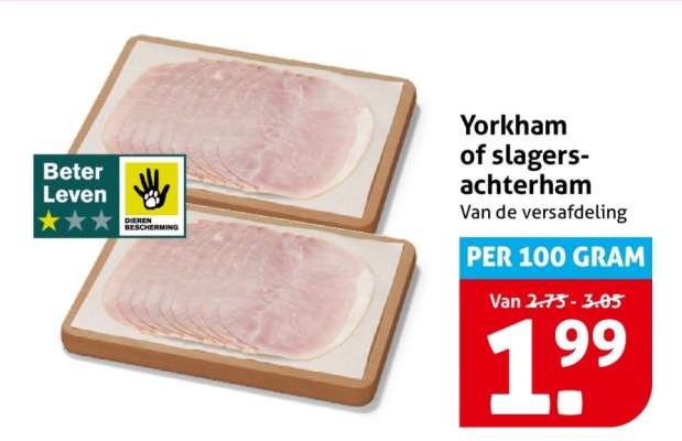 Yorkham of slagers-achterham