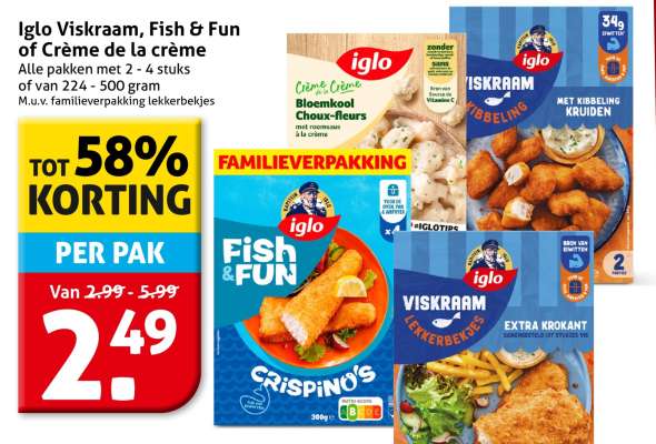 Iglo Viskraam, Fish & Fun of Crème de la crème
