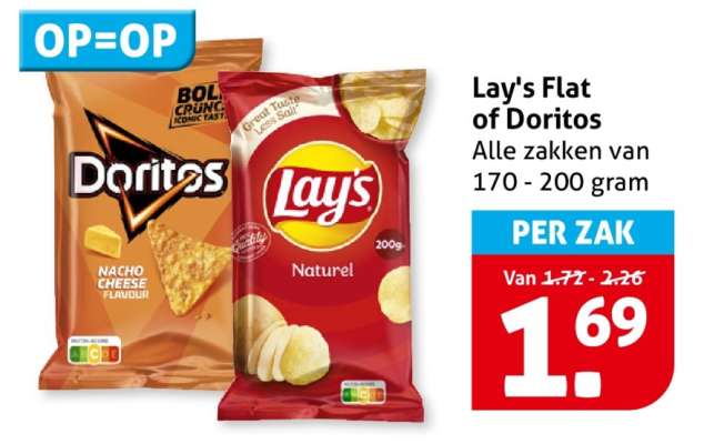 Lay's Flat of Doritos