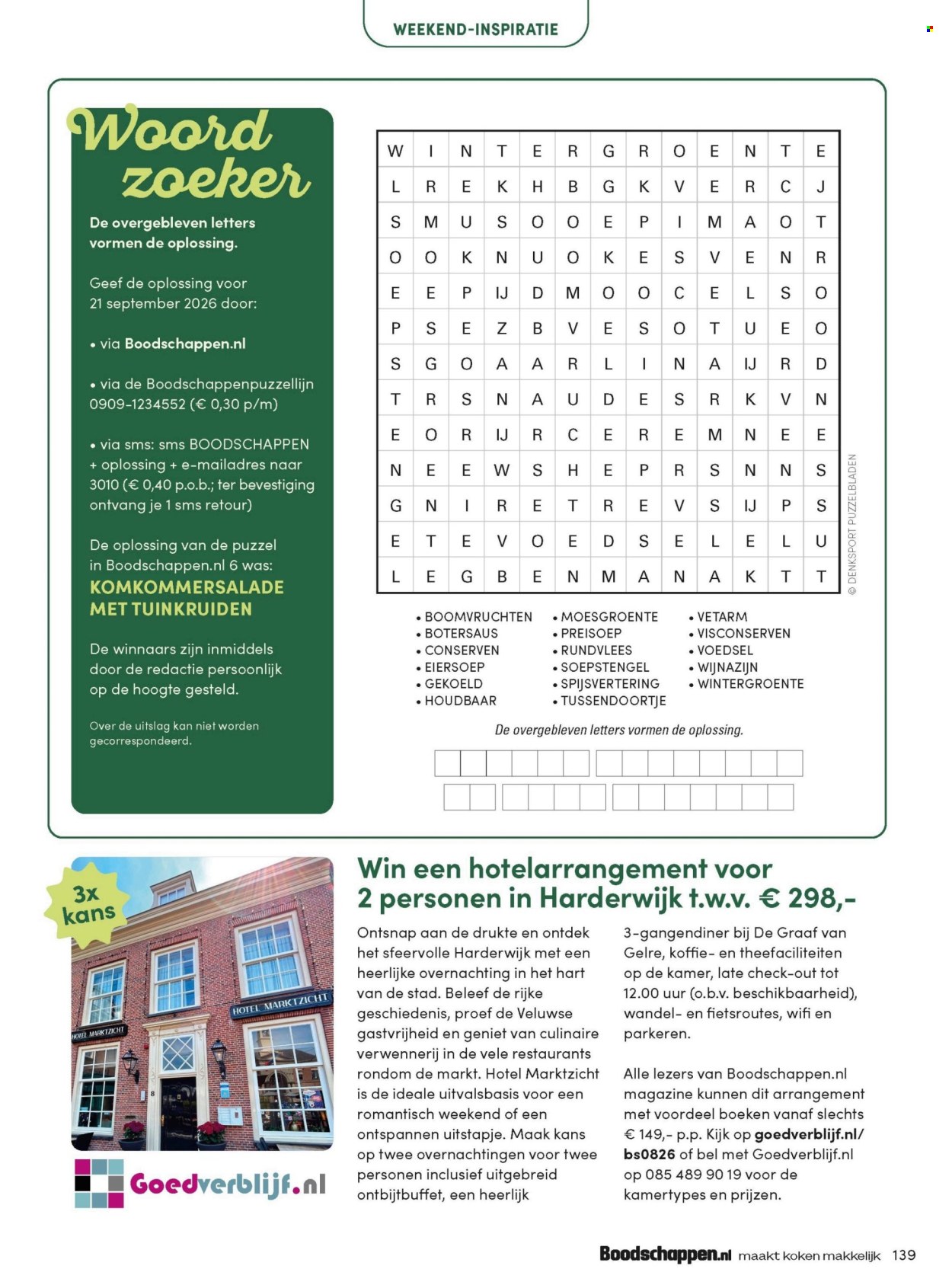 Boni-aanbieding - 1.9.2026 - 30.9.2026. Pagina 139