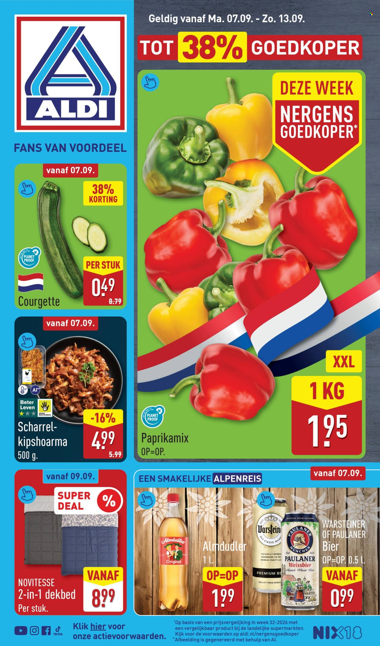 Aldi-aanbieding - 7.9.2026 - 13.9.2026. Pagina 1