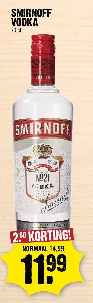 Smirnoff vodka