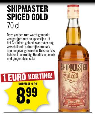 Shipmaster Spiced Gold