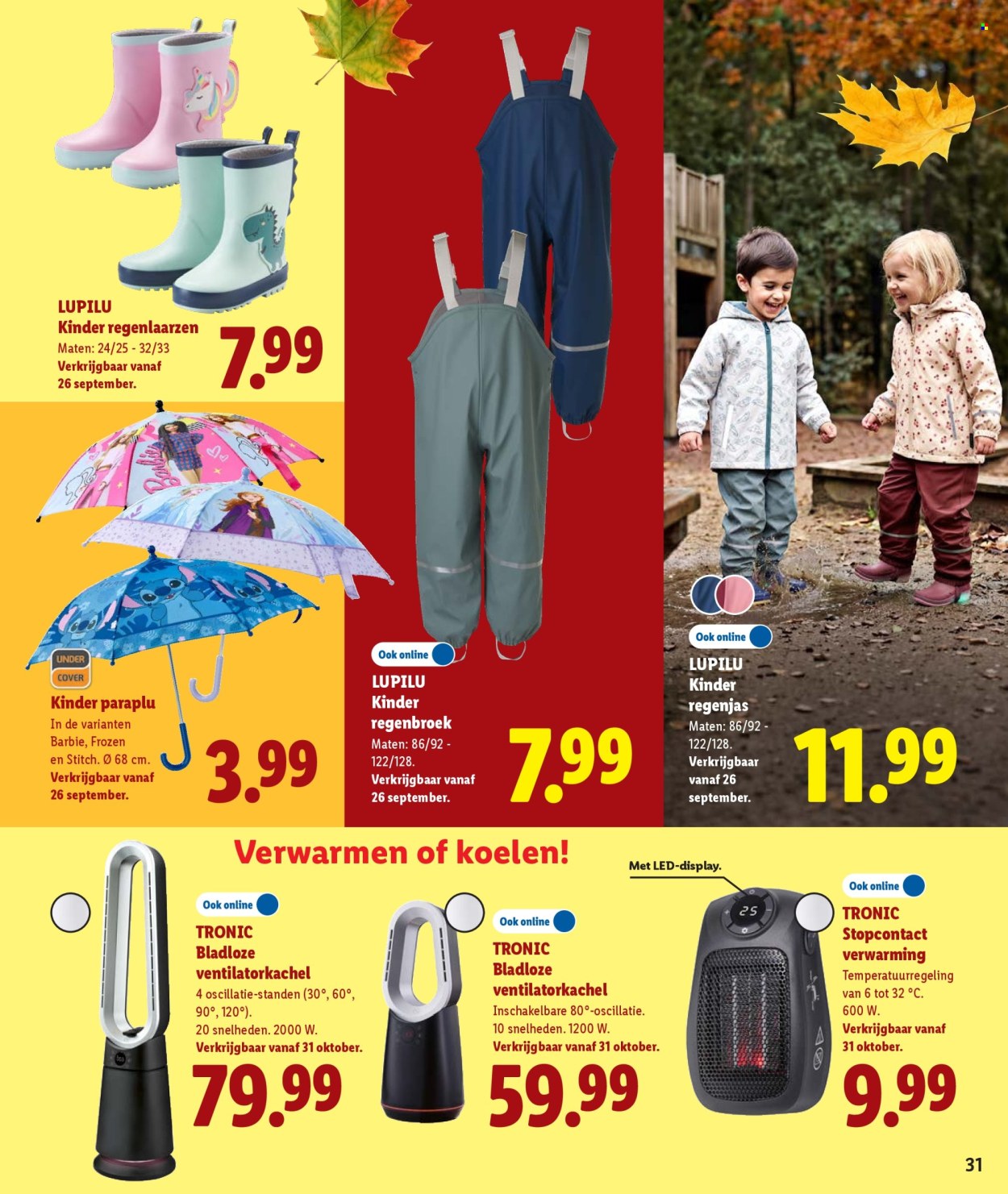 Lidl-aanbieding - 23.9.2026 - 1.11.2026. Pagina 31