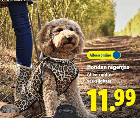Honden regenjas