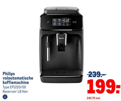 Philips volautomatische koffiemachine