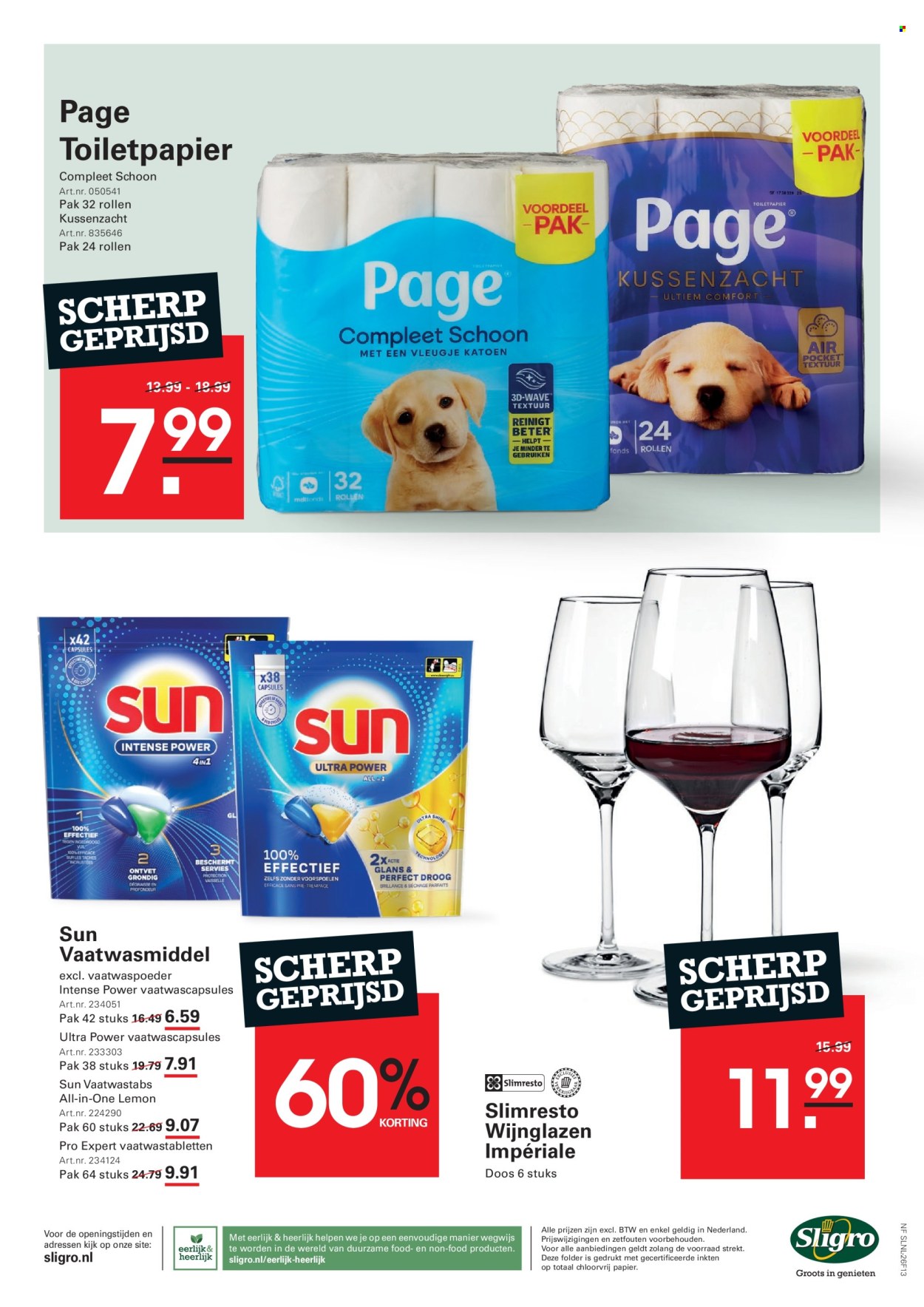 Sligro-aanbieding - 24.9.2026 - 12.10.2026. Pagina 63