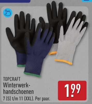 TOPCRAFT Winterwerkhandschoenen