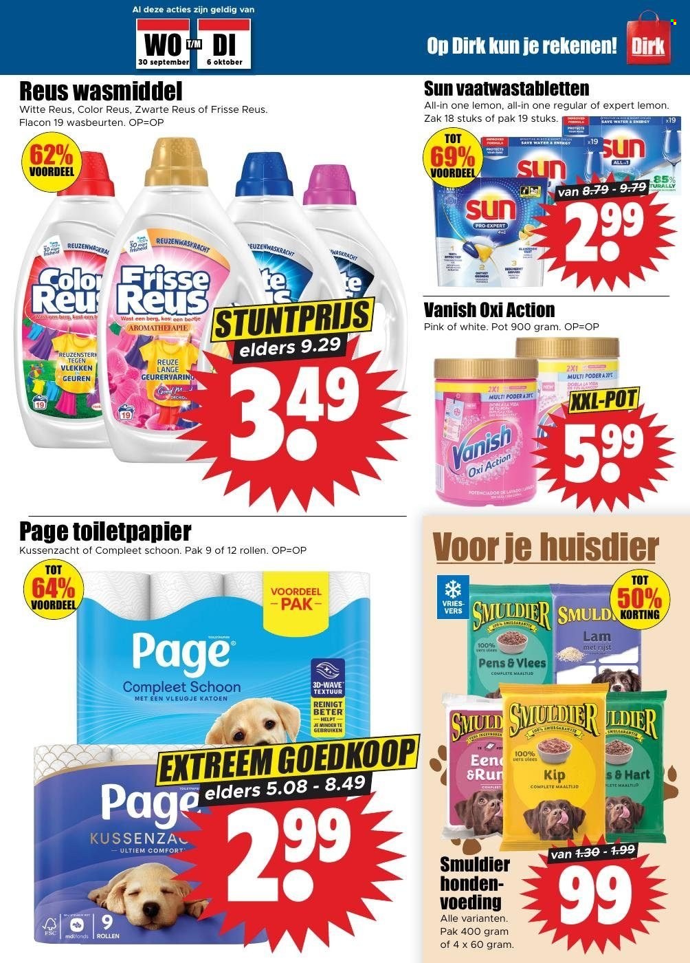Dirk-aanbieding - 30.9.2026 - 6.10.2026. Pagina 19