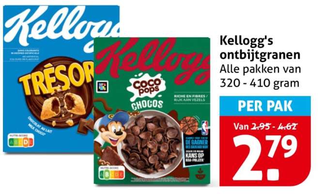 KELLOGG’S Ontbijtgranen